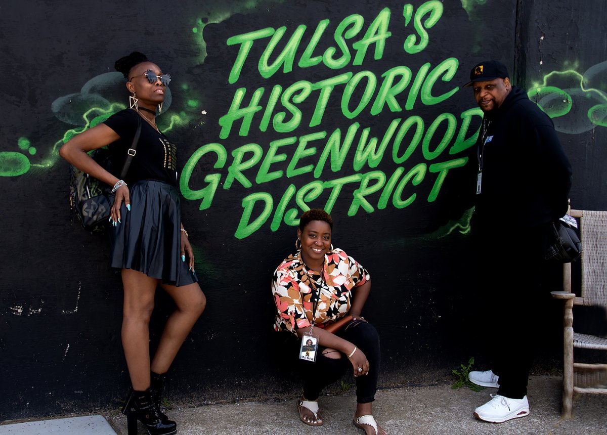 Soul City Network team attending the Tulsa Race Massacre centennial events